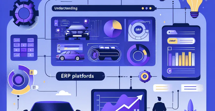  搞懂ERP平台，先明白它在新能源汽车行业的功能应用